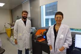 Michael Fehlings và Alessandra Nardin - Những người đồng sáng lập ImmunoScape. (Nguồn: ImmunoScape) 