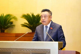 Tổng Kiểm toán nhà nước Trần Sỹ Thanh. (Ảnh: Doãn Tấn/TTXVN)