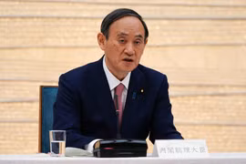 Thủ tướng Nhật Bản Yoshihide Suga. (Ảnh: AFP/TTXVN)