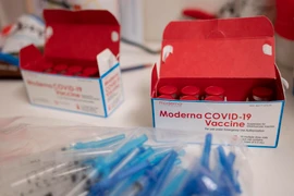 Vaccine ngừa COVID-19 của Moderna. (Ảnh: AFP/TTXVN)