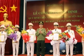 Bộ Công an ra mắt Cục Đối ngoại đẩy mạnh hợp tác quốc tế