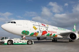 Trải nghiệm chuyến bay đáng yêu Hello Kitty với hãng Eva Air
