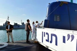 Hải quân Israel tiếp nhận tàu ngầm thứ 4 do Đức chế tao
