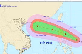 Bão Kalmaegi cách đảo Luzon của Philippines khoảng 640km