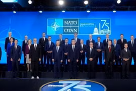 Toàn cảnh Hội nghị thượng đỉnh NATO tại Washington, DC, Mỹ, ngày 10/7/2024. (Ảnh: AP/ TTXVN)