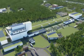 Phối cảnh Nhà máy điện hạt nhân MYRRHA. (Nguồn: world-nuclear-news.org)