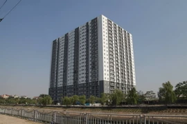 Dự án nhà ở xã hội Đồng Mồ-Đại Kim (quận Hoàng Mai, Hà Nội). (Ảnh: Minh Nghĩa/TTXVN)