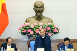 Thủ tướng Nguyễn Xuân Phúc phát biểu chỉ đạo. (Ảnh: Thống Nhất/TTXVN)