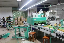 Hiện trường vụ nổ. (Ảnh: Trung Nguyên/TTXVN)