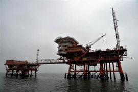 Nhà máy khí đốt tự nhiên Snoehvit trên đảo Melkoeya, cực Bắc Na Uy. (Ảnh: AFP/TTXVN)