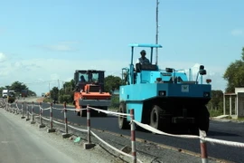 Thi công Quốc lộ 1A qua Quảng Bình thực hiện đúng quy trình