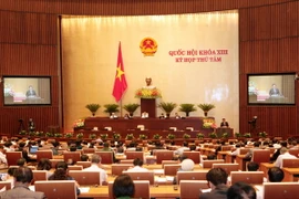 Kỳ họp thứ 8, Quốc hội khóa XIII: Trình Quốc hội 3 dự án luật