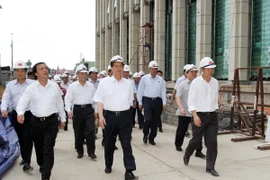 Thủ tướng kiểm tra tiến độ thi công công trình Nhà Quốc hội