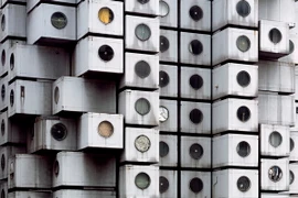 Lịch sử kiến trúc trong những hộp nhà "con nhộng" ở Nhật Bản