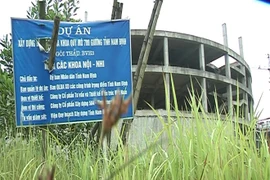 Dự án bệnh viện 700 giường ở Nam Định "dầm mưa" chờ vốn