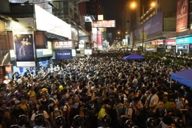 Cảnh sát Hong Kong bắt giữ 26 người biểu tình ở Mong Kok