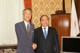 Phó Thủ tướng Nguyễn Xuân Phúc hội kiến lãnh đạo Quốc hội Nhật Bản