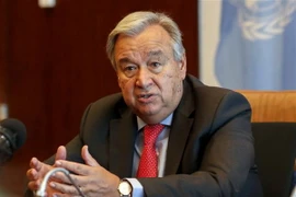 Tổng thư ký Liên hợp quốc Antonio Guterres. (Nguồn: THX/TTXVN)