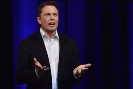Tỷ phú Elon Musk phát biểu tại một sự kiện ở Adelaide, Australia. (Nguồn: AFP/TTXVN)