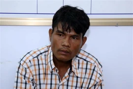 Đối tượng Thạch Đen. (Ảnh: Trung Hiếu/TTXVN)