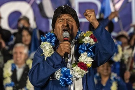 Ông Morales có thể tái đắc cử Tổng thống Bolivia ngay tại vòng 1