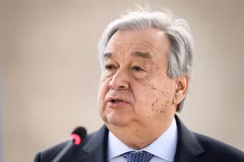 Tổng thư ký Antonio Guterres. (Nguồn: AFP/TTXVN)