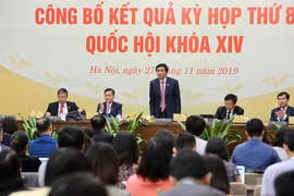 Kỳ họp thứ 8 hoàn thành chương trình với nhiều nội dung quan trọng