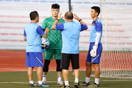 U22 Việt Nam tập buổi cuối, tự tin cho trận khai mạc với U22 Brunei