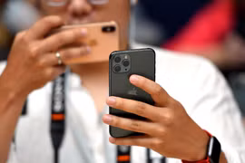Mẫu iPhone mới của Apple (Nguồn: AFP/TTXVN)