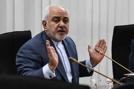 Trong ảnh: Ngoại trưởng Iran Mohammad Javad Zarif. (Nguồn: AFP/TTXVN)