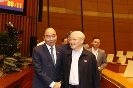 [Photo] Tổng Bí thư, Chủ tịch nước Nguyễn Phú Trọng dự phiên chất vấn