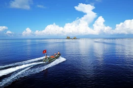 Tác phẩm "Đến với Trường Sa" của tác giả Hà Hữu Đức sẽ được trưng bày tại triển lãm. (Ảnh: BTC)