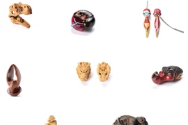 Hình ảnh một số tác phẩm trưng bày tại triển lãm. (Ảnh: BTC)