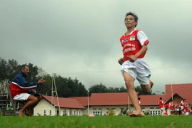 “Việt Nam trở thành một đối thủ nặng ký tại sân chơi châu Á” là câu chuyện về những học viên của Học viện bóng đá Hoàng Anh Gia Lai Arsenal JMG. (Ảnh minh họa: TTXVN)