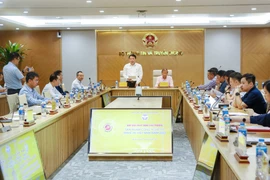 Toàn cảnh lễ phát động giải thưởng. (Ảnh: PV/Vietnam+)