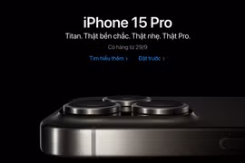 Ảnh minh hoạ. (Ảnh: Apple)