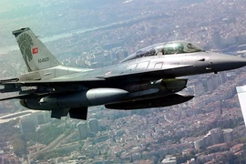 Máy bay chiến đấu của không quân Thổ Nhĩ Kỳ. (Ảnh: Carelyst)