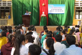 Lễ khai mạc kỳ thi tuyển công chức tỉnh Phú Yên năm 2017-2018. (Ảnh: phuyen.gov.vn) 