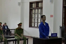 Bị cáo Phạm Ngọc Anh tại phiên tòa nghe Hội đồng xét xử tuyên án. (Ảnh: Vũ Hà/TTXVN)