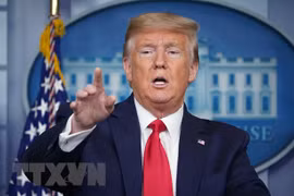 Tổng thống Mỹ Donald Trump. (Ảnh: AFP/TTXVN)