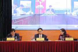 Phó Thủ tướng Chính phủ Vũ Đức Đam đến dự và chủ trì Hội nghị. (Ảnh: Thành Đạt/TTXVN)