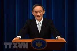 Thủ tướng Nhật Bản Yoshihide Suga. (Nguồn: AFP/TTXVN)