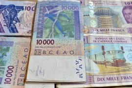 Đồng franc CFA Tây Phi. (Nguồn: AFP)