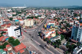  Một góc thành phố Chí Linh. (Nguồn: TTXVN)