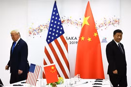 Thế đối đầu Mỹ-Trung vẫn còn nhiều bế tắc trong năm 2020. (Ảnh: FT)