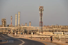 Nhà máy lọc dầu của Công ty Aramco ở Saudi Arabia tháng 9/2019. (Ảnh: AFP/TTXVN)