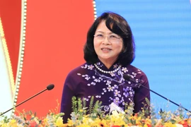 Phó Chủ tịch nước Đặng Thị Ngọc Thịnh.(Ảnh: Thành Đạt/TTXVN)