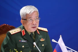 Thượng tướng Nguyễn Chí Vịnh, Thứ trưởng Bộ Quốc phòng. (Ảnh: Dương Giang/TTXVN)