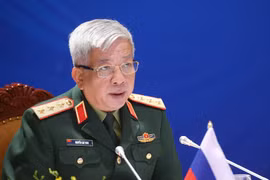 Thượng tướng Nguyễn Chí Vịnh, Thứ trưởng Bộ Quốc phòng. (Ảnh: Dương Giang/TTXVN)