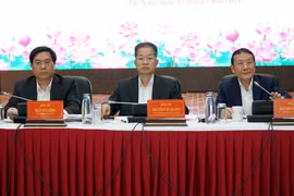Chủ trì Hội nghị. (Ảnh: Quốc Dũng/TTXVN)